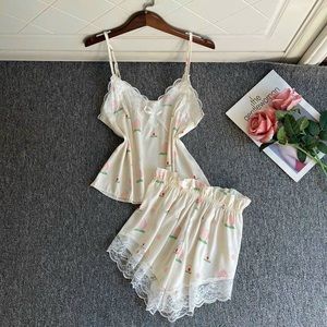 Sleepwear Set: top + short, Size S